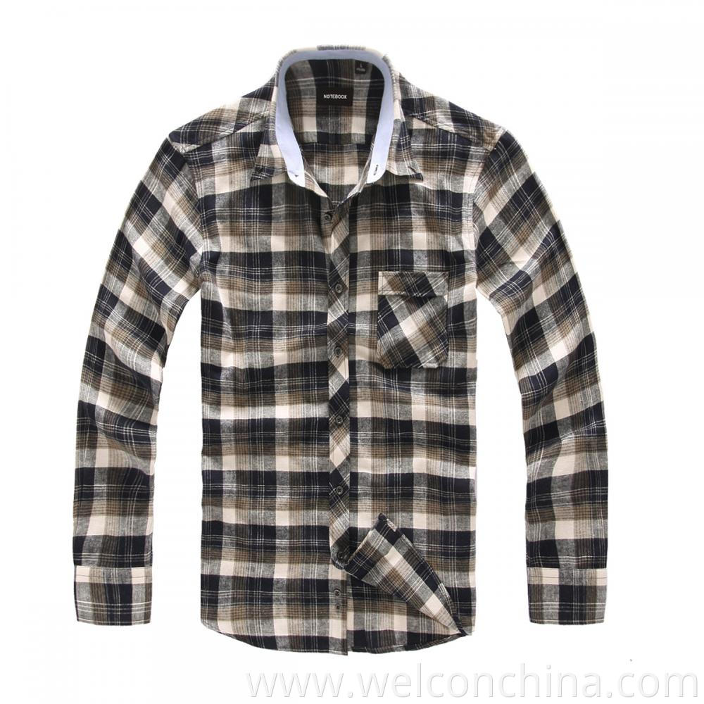 Soft Touch Men S Checked Shirts Jpg